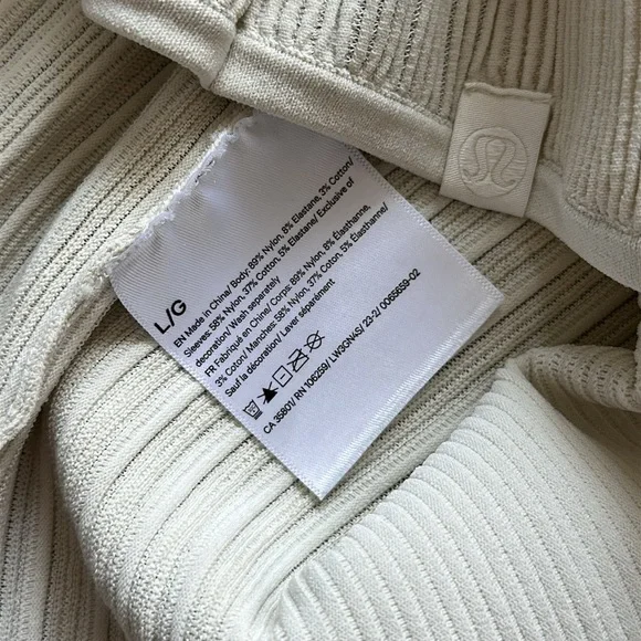 Lululemon Lightweight Ribbed Knit Jacket - Picture 14 of 14